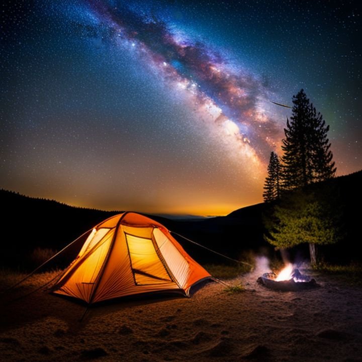 Planear una noche de camping al aire libre