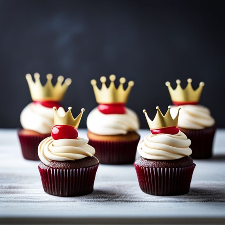 5 ideas creativas para decorar cupcakes con coronas