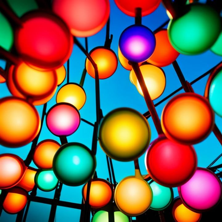 Ilumina tus momentos especiales con luces LED de colores para fiestas y eventos